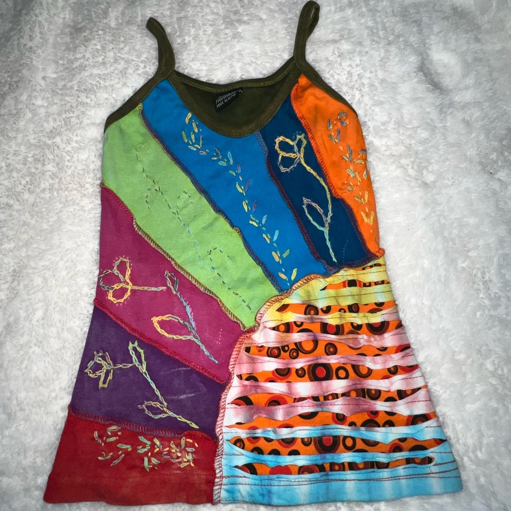 Shop therapy hippie tank top☀️
